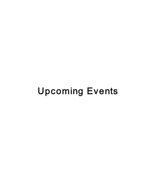 Upcoming Events